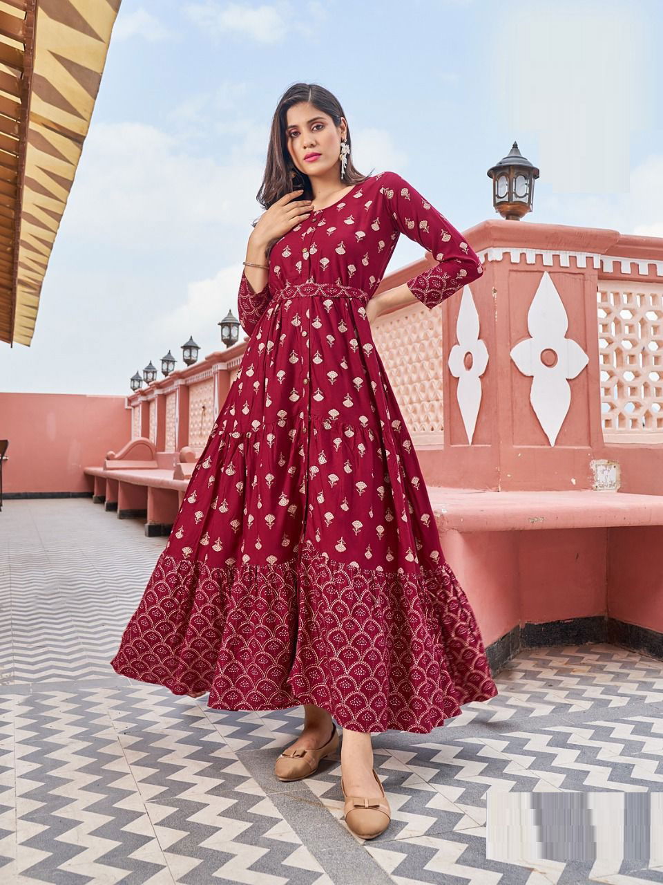 Blue Hills Florencia 10 Wholesale Kurti Fancy Wear Anarkali Collection